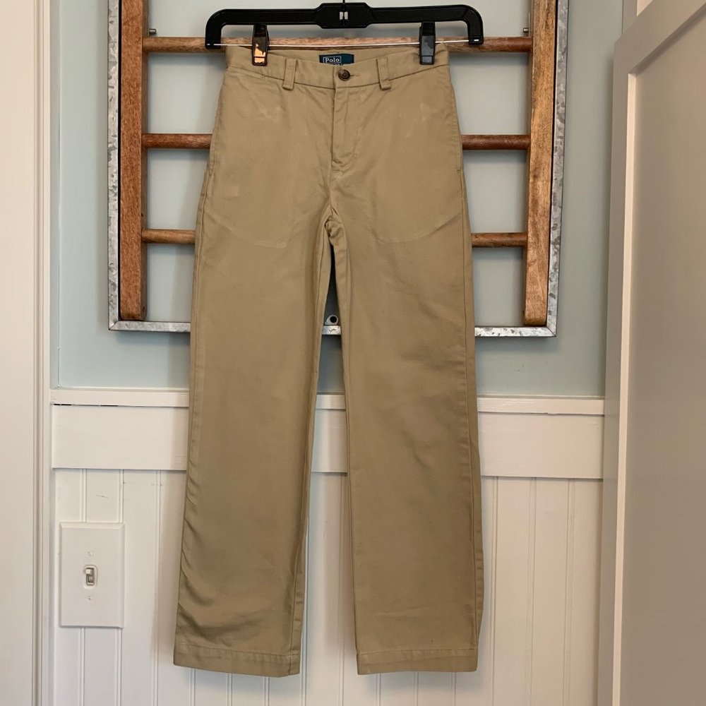 Polo by Ralph Lauren boys khaki pants size 7
